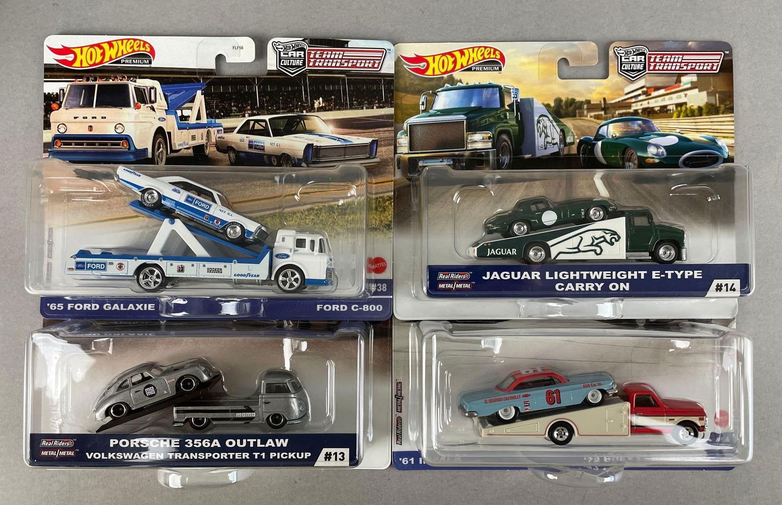 Group of Mattel Hot Wheels Premium Team Transport Die-Cast Sets (1 of 2)