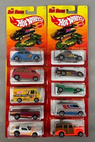 Group of Mattel Hot Wheels The Hot Ones Die-Cast Cars