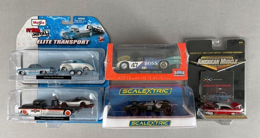 Group of Die-Cast Vehicles