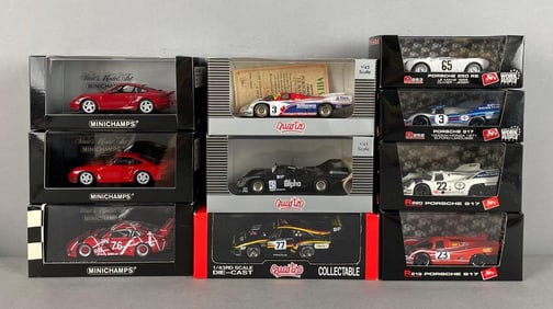 Group of Die-Cast Vehicles