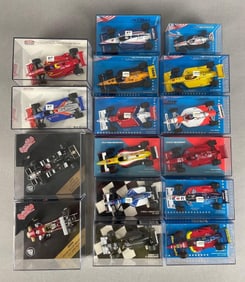Group of Mini Champs Indy Car Collection Die-Cast Cars and More