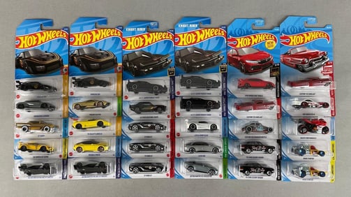 Group of 30 Mattel Hot Wheels Die-Cast Vehicles