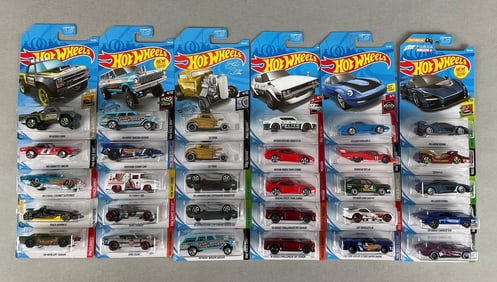 Group of 30 Mattel Hot Wheels Die-Cast Vehicles