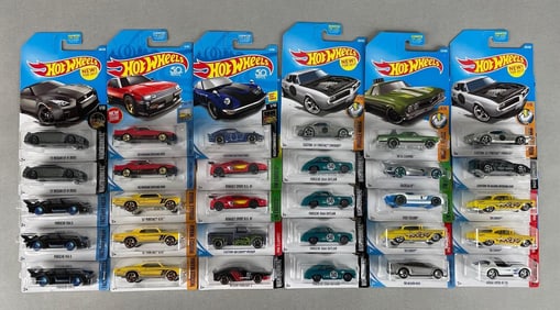 Group of 30 Mattel Hot Wheels Die-Cast Vehicles