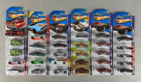 Group of 30 Mattel Hot Wheels Die-Cast Vehicles