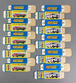 Group of 10 Matchbox Superfast Type G Boxes
