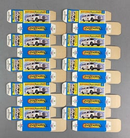 Group of 10 Matchbox Superfast Type G Boxes