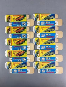 Group of 10 Matchbox Superfast Type H Boxes