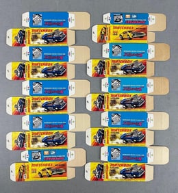 Group of 10 Matchbox Type I Boxes