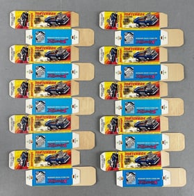 Group of 10 Matchbox Type I Boxes