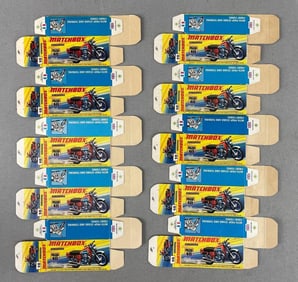 Group of 10 Matchbox Type I Boxes