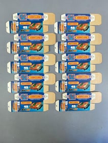 Group of 10 Matchbox J Type No. 45 Superfast Boxes