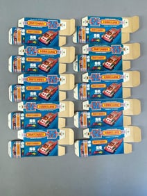 Group of 10 Matchbox J Type No. 66 Streakers Boxes