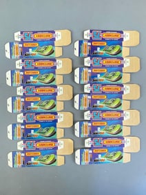 Group of 10 Matchbox J Type No. 2 Superfast Boxes