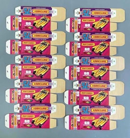 Group of 10 Matchbox J Type No. 60 Streakers  Boxes