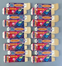 Group of 10 Matchbox J Type No. 41 Streakers Boxes