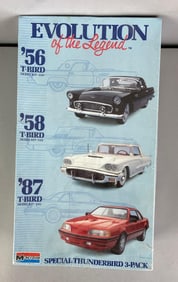 Monogram Evolution of the Legend 3-Pack Plastic Model Kit