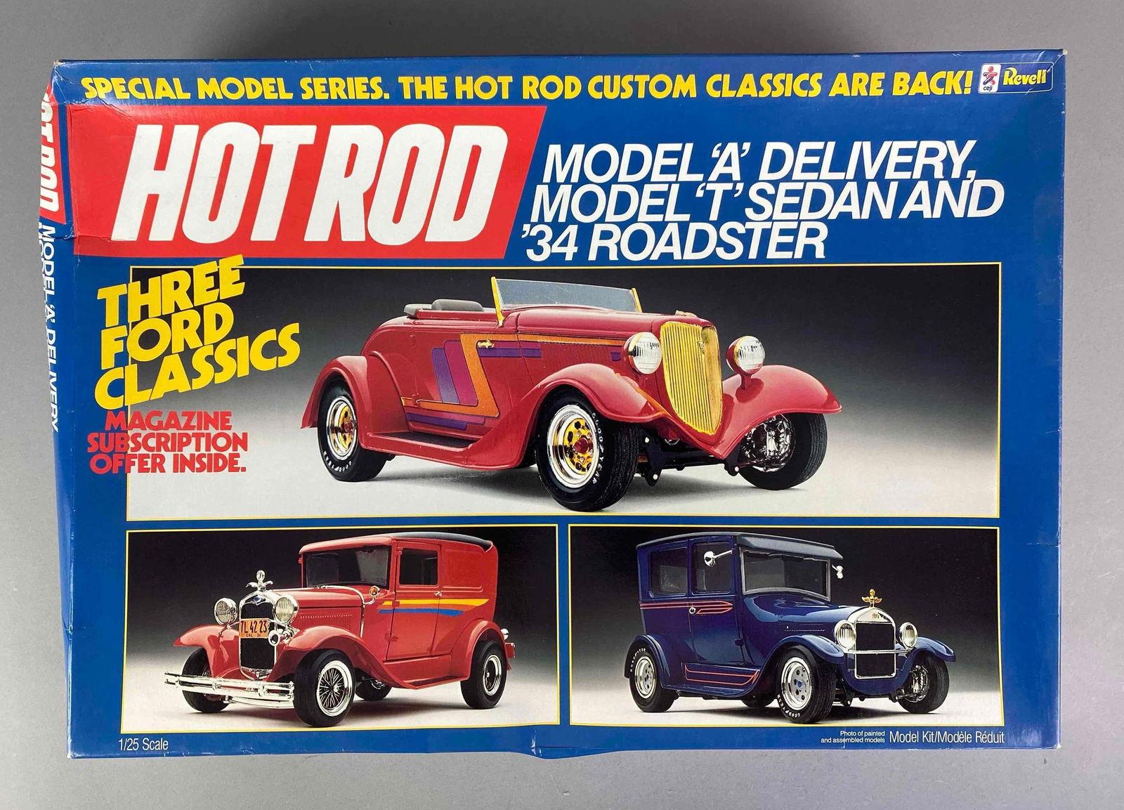 Revell Hot Rod Three Ford Classics Plastic Model Kit (1 of 3)