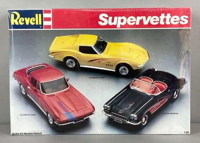 Revell Supervettes Corvette 3 Pack Plastic Model Kit