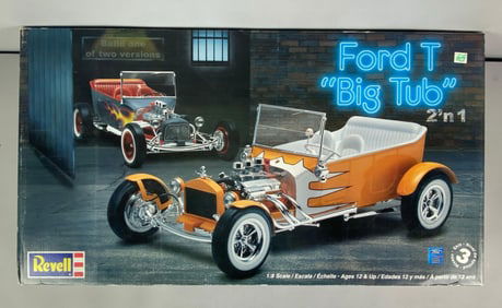 Revell Ford T Big Tub 2 n 1 Plastic Model Kit