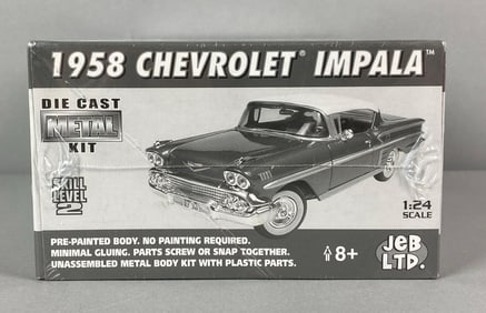 JEB LTD 1958 Chevrolet Impala Die-Cast Model Kit