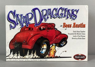 Polar Lights Snap Draggins Boss Austin Plastic Model Kit