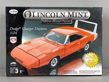 Testors Lincoln Mint Dodge Charger Daytona Metal Model Kit