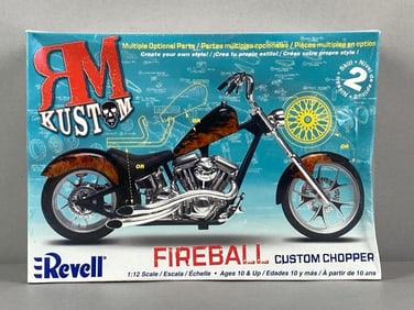 Revell RM Kustom Fireball Custom Chopper Plastic Model Kit