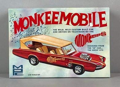 MPC Monkeemobile Television Plastic Model Kit