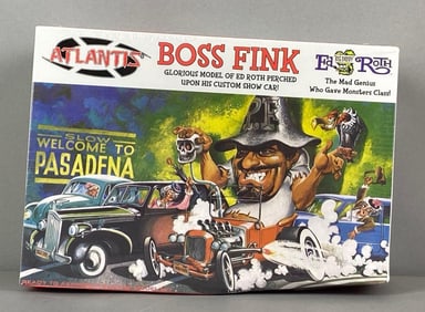 Atlantis Boss Fink Ed Roth Plastic Model Kit