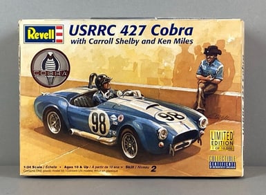 Revell LE USRRC 427 Cobra w/ Figures Plastic Model Kit