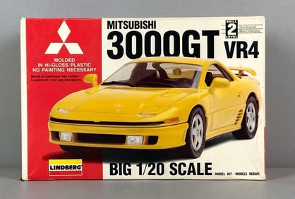 Lindberg Mitsubishi 3000GT VR4 Plastic Model Kit