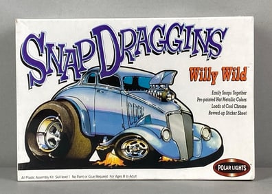Polar Lights Snap Draggins Willy Wild Plastic Model Kit