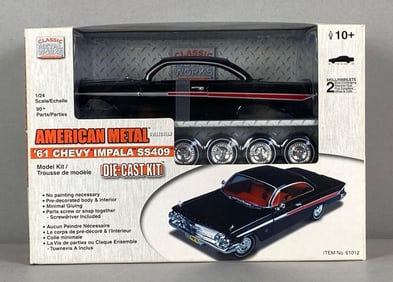 Classic Metal Works 61 Chevy Impala SS409 Die-Cast Model Kit