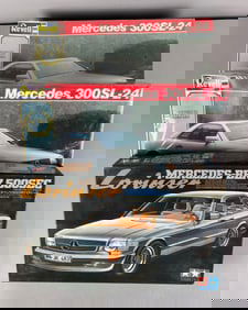 Group of 3 Mercedes-Benz Plastic Model Kits