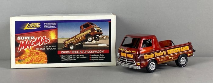 1997 Johnny Lightning Chuck Pooles Chuckwagon Die-Cast Truck