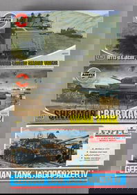 Group of 3 WW2 Iconic Vehicle Plastic Model Kits