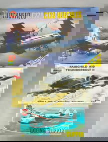Group of 3 AirFix Aircraft Plastic Model Kits