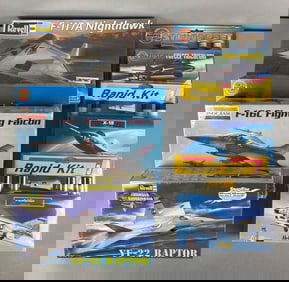 Group of Assorted Aircraft Plastic Model Kits