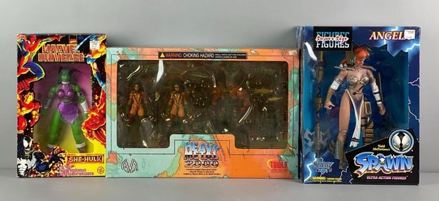 Group of Action Figures