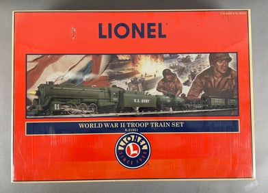 Lionel O-27 Scale WW2 Troop Train Set