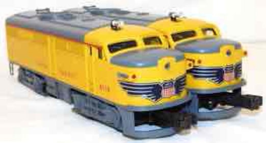 Lionel O Scale Union Pacific Alco AA Diesel Engine Set