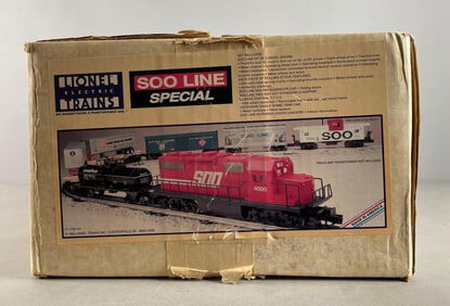 Lionel O Scale Soo Line Special Train Set