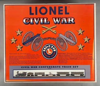 Lionel O Scale Civil War Confederate Train Set