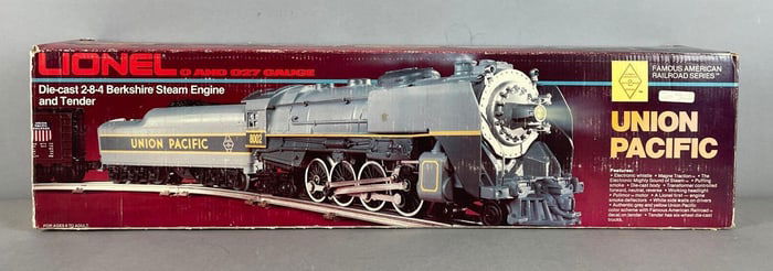 Lionel O Scale Union Pacific 2-8-4 Berkshire Steam Locomotive and Tender