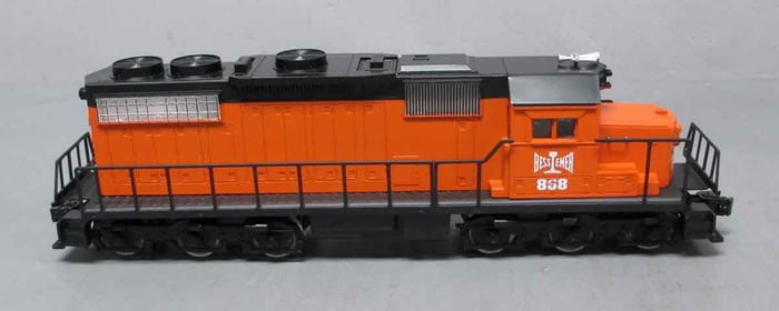 Lionel O Scale B and LE SD-38 Diesel Locomotive with Display Case