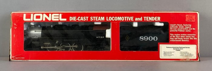Lionel O Scale Famous American Railroad Series Santa Fe
