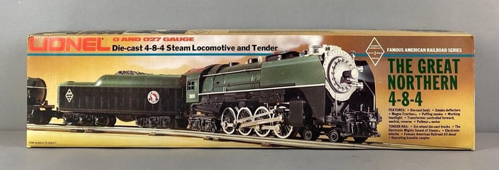 Lionel O Scale GN 4-8-4 Steam Locomotive and Tender