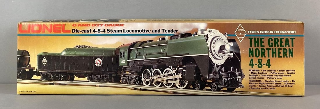 Lionel O Scale GN 4-8-4 Steam Locomotive and Tender (1 of 2)