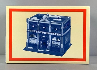 Department 56 Lionel Electric Train Shop Building